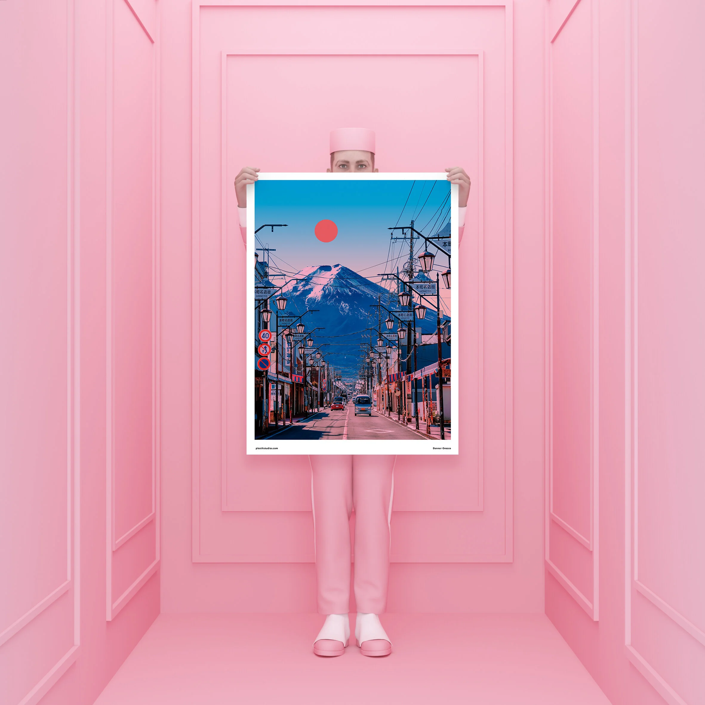 fuji - print by Danner Orozco — Plastik Magazine